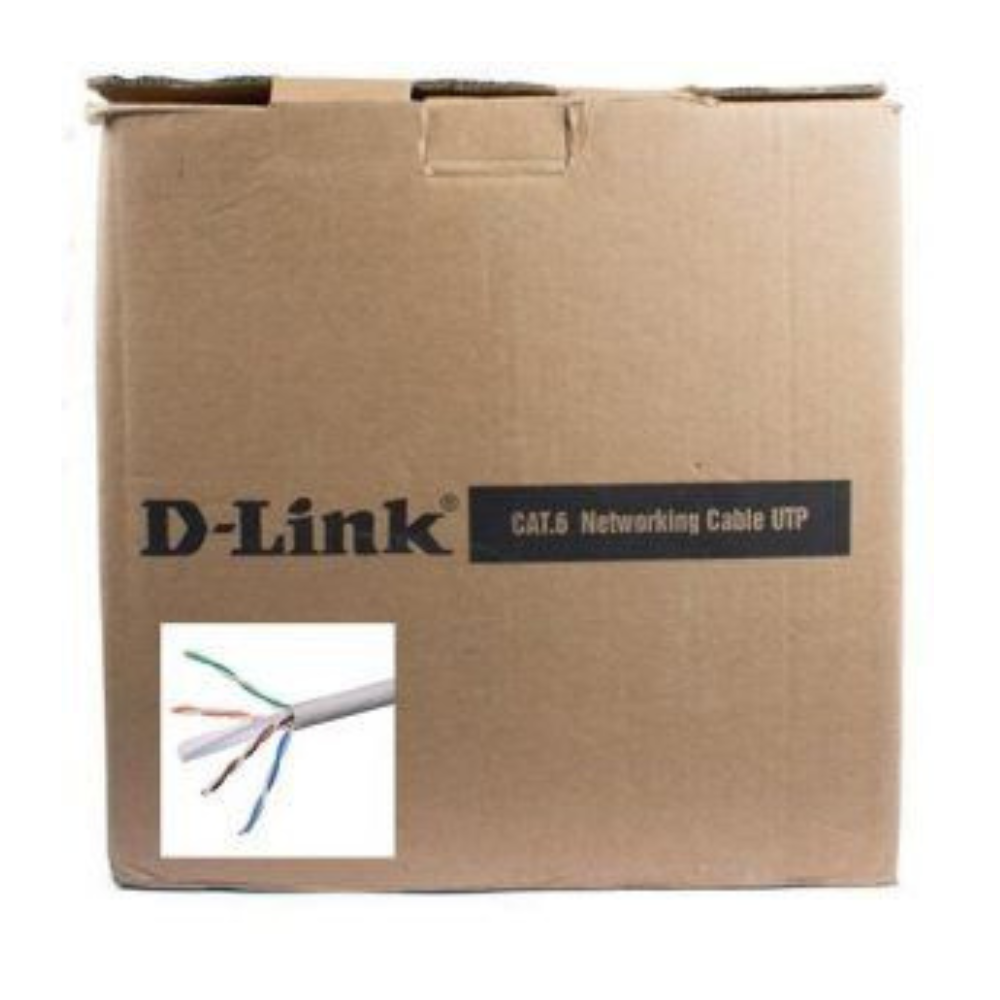 D-Link Cat6 UTP 24AWG PVC Cable 305m Gray – NCB-C6UGRYR-305-24-E