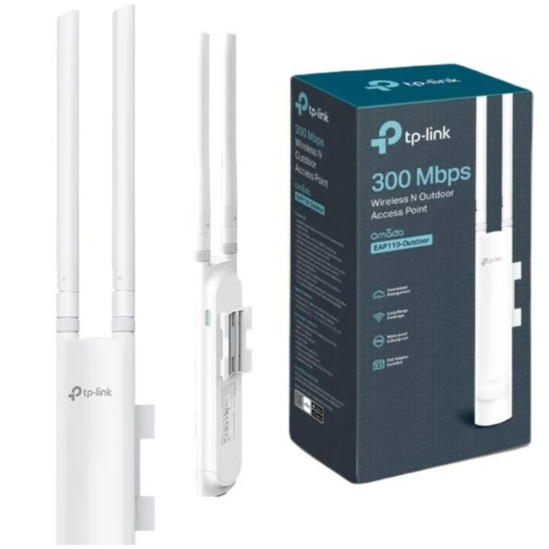 TP-Link EAP110-Outdoor 300 Mbps Outdoor Wi-Fi Access Point- TL-EAP110-OUTDOOR