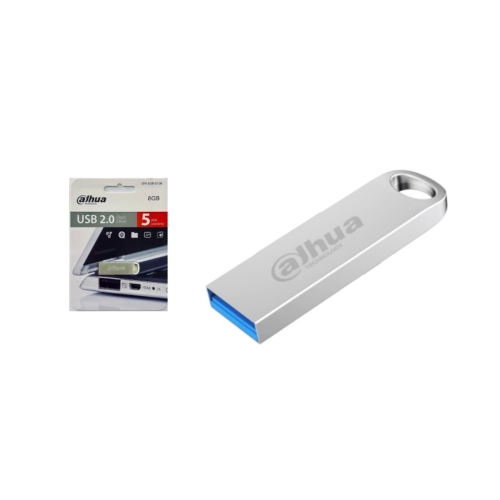 Dahua 8 GB USB 2.0 Metallic Flash Drive –DHI-USB-U106-20-8GB