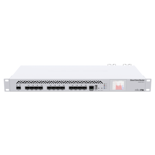 MikroTik CCR1016-12S-1S+ Cloud Core Router | 1U Rackmount, 12×SFP Cage
