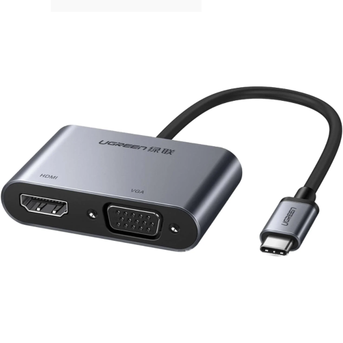 UGREEN CM162 4-in-1 USB-C Adapter with 100W PD-50505