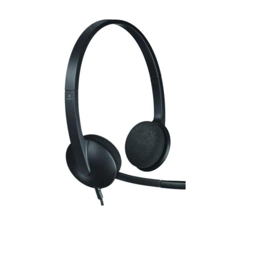 Logitech H340 wiredUSB Headset with Noise-Cancelling Mic-981-000475