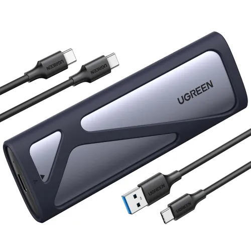 UGREEN CM302 M.2 NVMe PCIE SSD Enclosure-USB C 3.2 Gen 2 (10 Gbps)