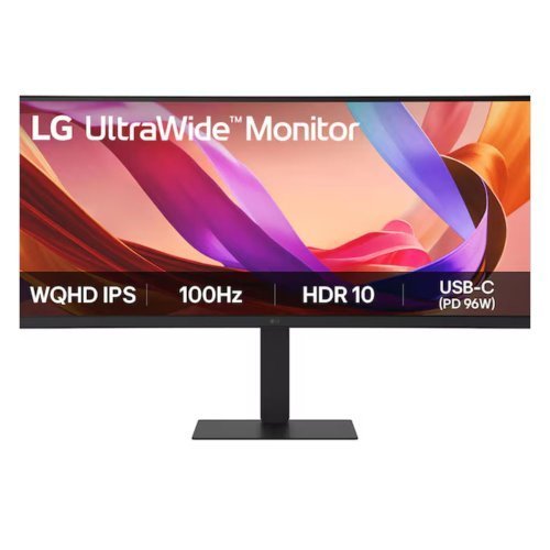 LG 34 Inch UltraWide WQHD(3440 x 1440) IPS monitor-34U650A-B