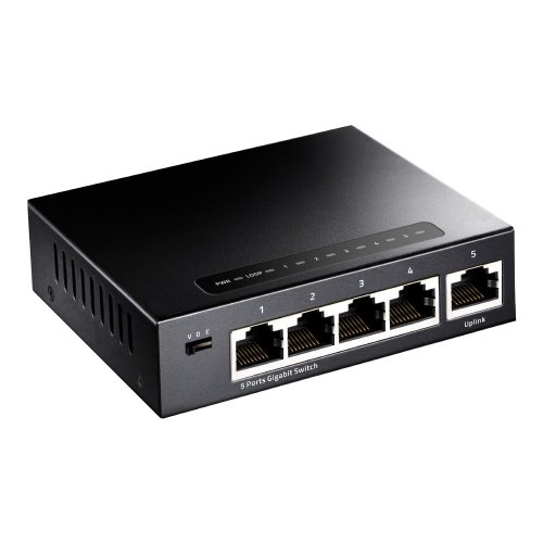 CUDY 5-PORT Gigabit metal switch 8 x 10/100/1000Mbps RJ45 ports-CUDY GS105