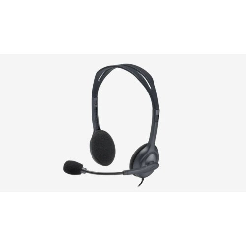 Logitech H111 Stereo Headset Black 3.5mm Jack-981-000593