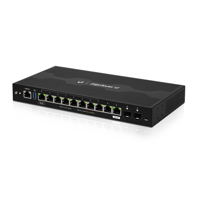 Ubiquiti EdgeRouter 12 ER-12 | 12-Port Gigabit VPN Router
