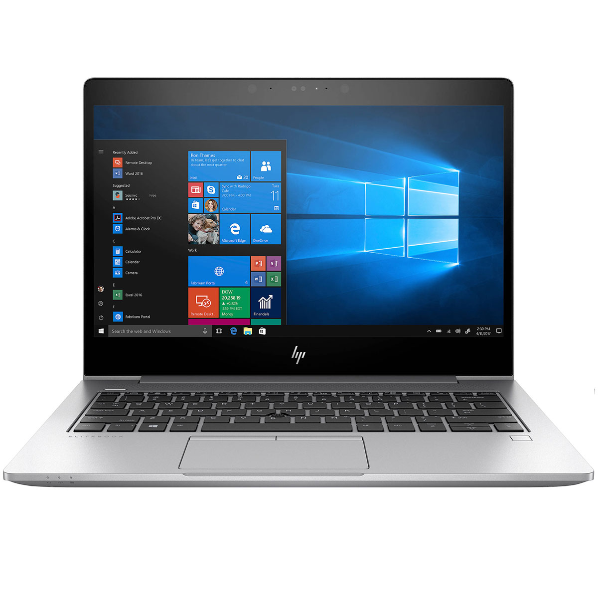 HP EliteBook 830 G5 Intel® Core™ i5-8350U Laptop 33.8 cm (13.3") Touchscreen Full HD 8 GB DDR4-SDRAM 256 GB SSD Wi-Fi 5 (802.11ac) Windows 10 Pro