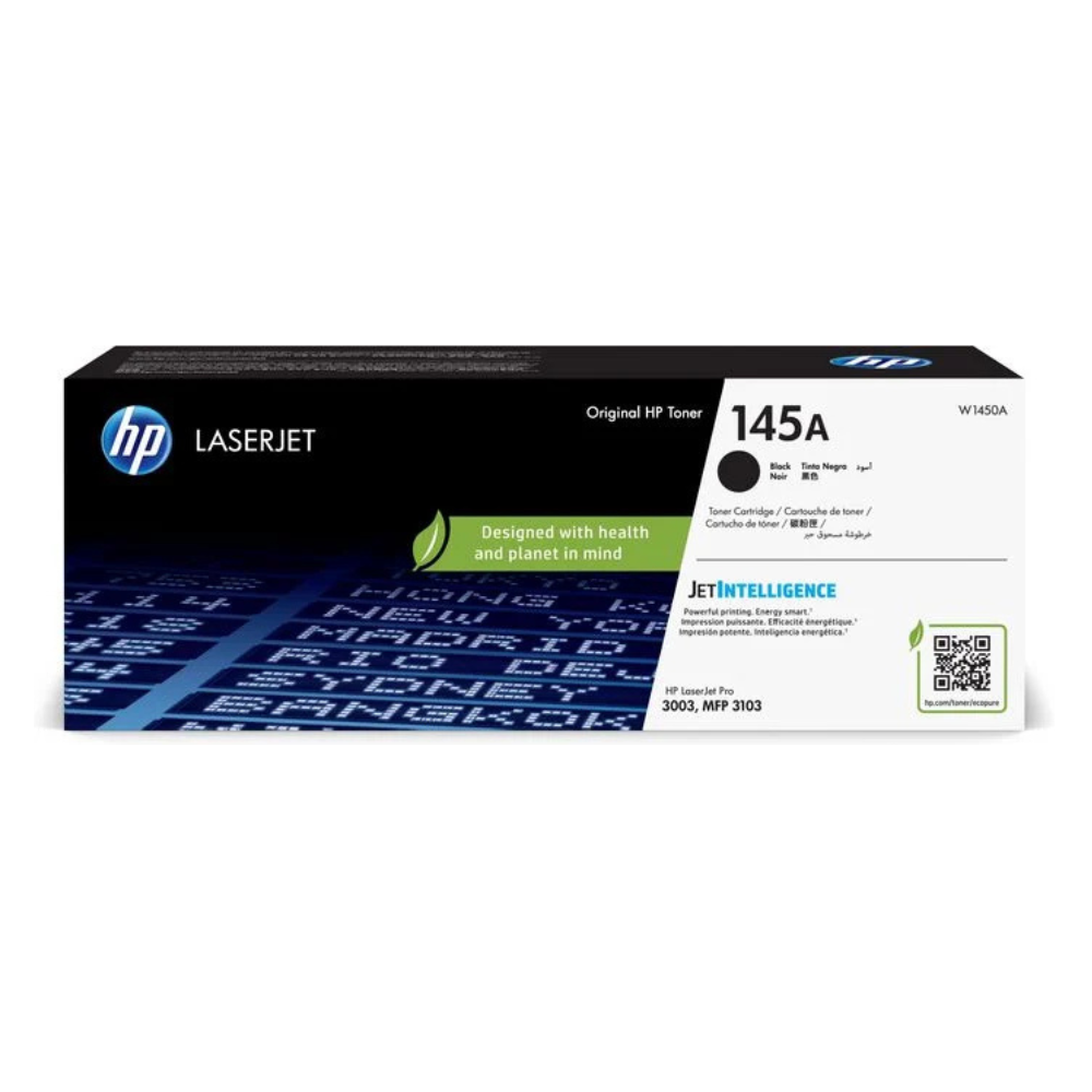 HP 145A Black Original LaserJet Toner Cartridge – W1450A