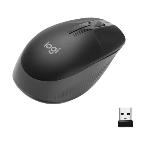 Logitech M190 Full Size Wireless Mouse Grey-910-005905
