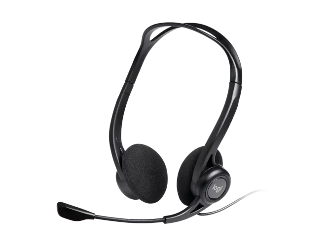 Logitech PC960 USB Headset with Noise Cancelling Mic -981-000836