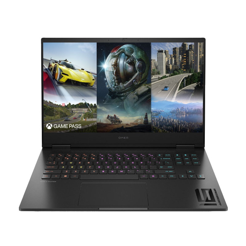 HP Omen 16T-WD000 – Core i7-13700H, 16GB RAM, 1TB SSD, 16.1” FHD, 144Hz refresh rate, Nvidia RTX 4050 6GB Graphics, 4-Zone RGB Backlit keyboard, Windows 11 home, Shadow Black, - 76W27AV