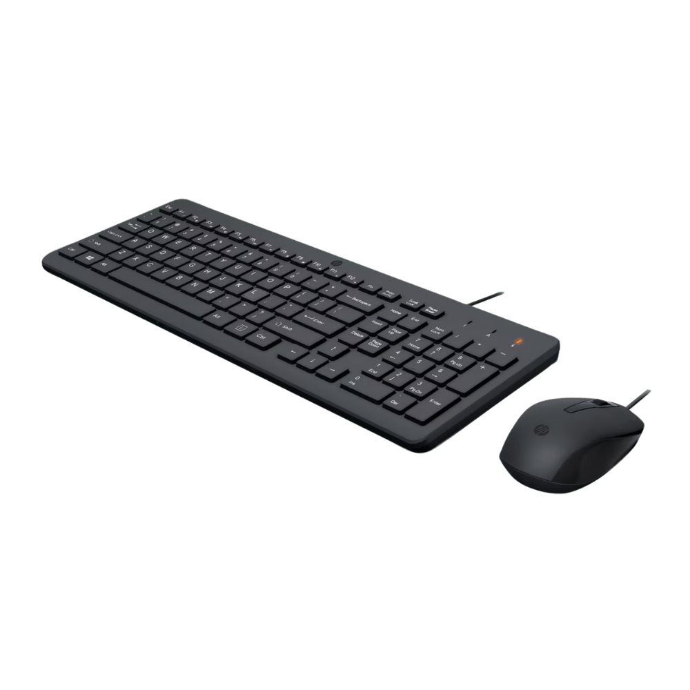 HP 150 Wired Mouse and Keyboard – 240J7AA