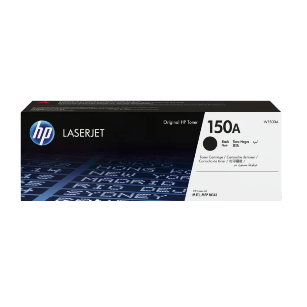 HP 150A Black Original LaserJet Toner Cartridge – W1500A