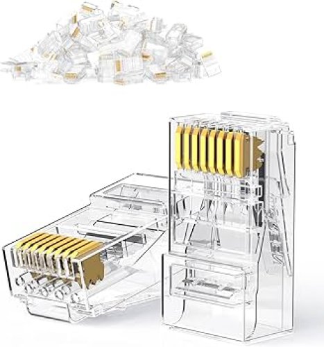 UGREEN NW120 Cat6 RJ45 Unshielded Connector – 100 Pack