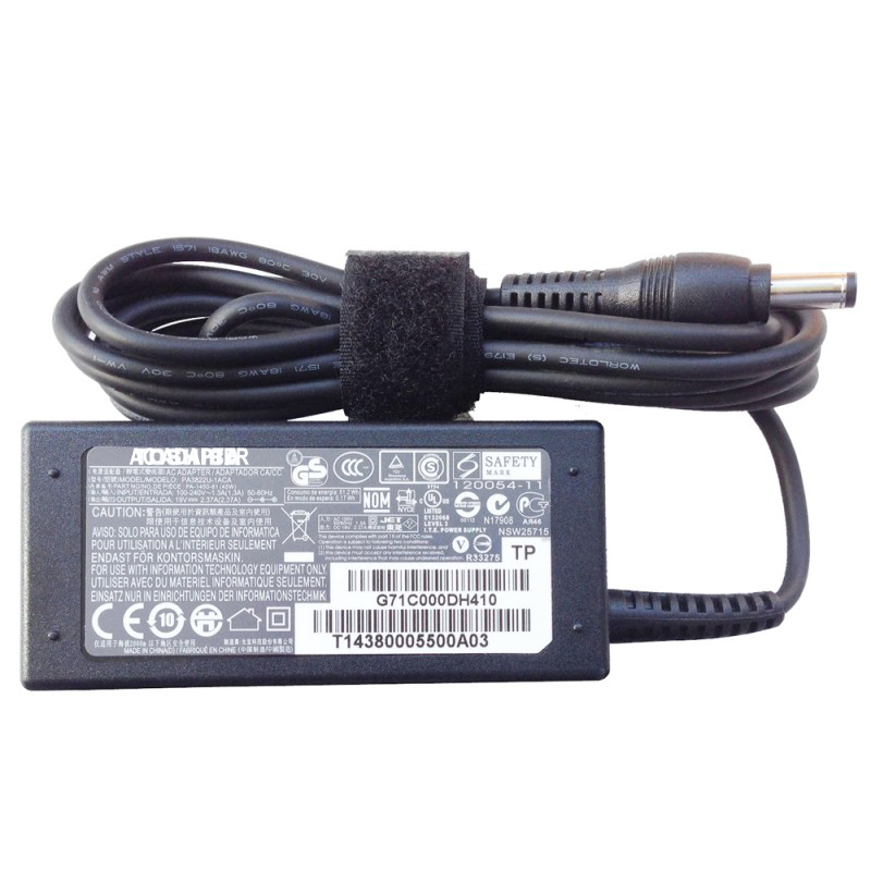 Power adapter fit Toshiba Satellite C655-S5504-90W